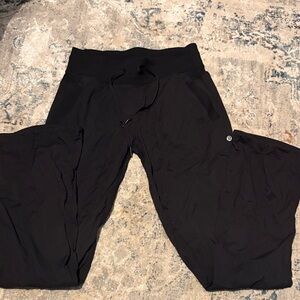 lululemon athletica Black Track Pants